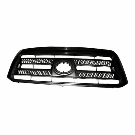 2010-2013 Toyota Tundra Grille Sr5 Model/Base Matte-Black With Black Frontame Without Sport Pkg Without Chrome – Front View (TO1200336)