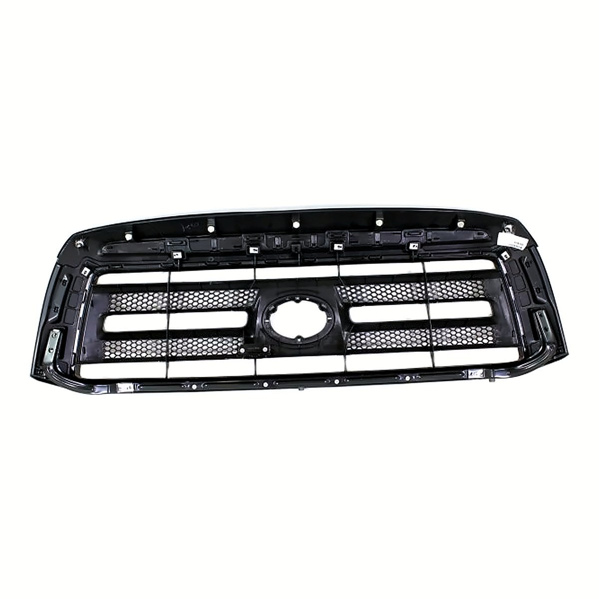 2010-2013 Toyota Tundra Grille Sr5 Model/Base Matte-Black With Black Frontame Without Sport Pkg Without Chrome – Back View (TO1200336)