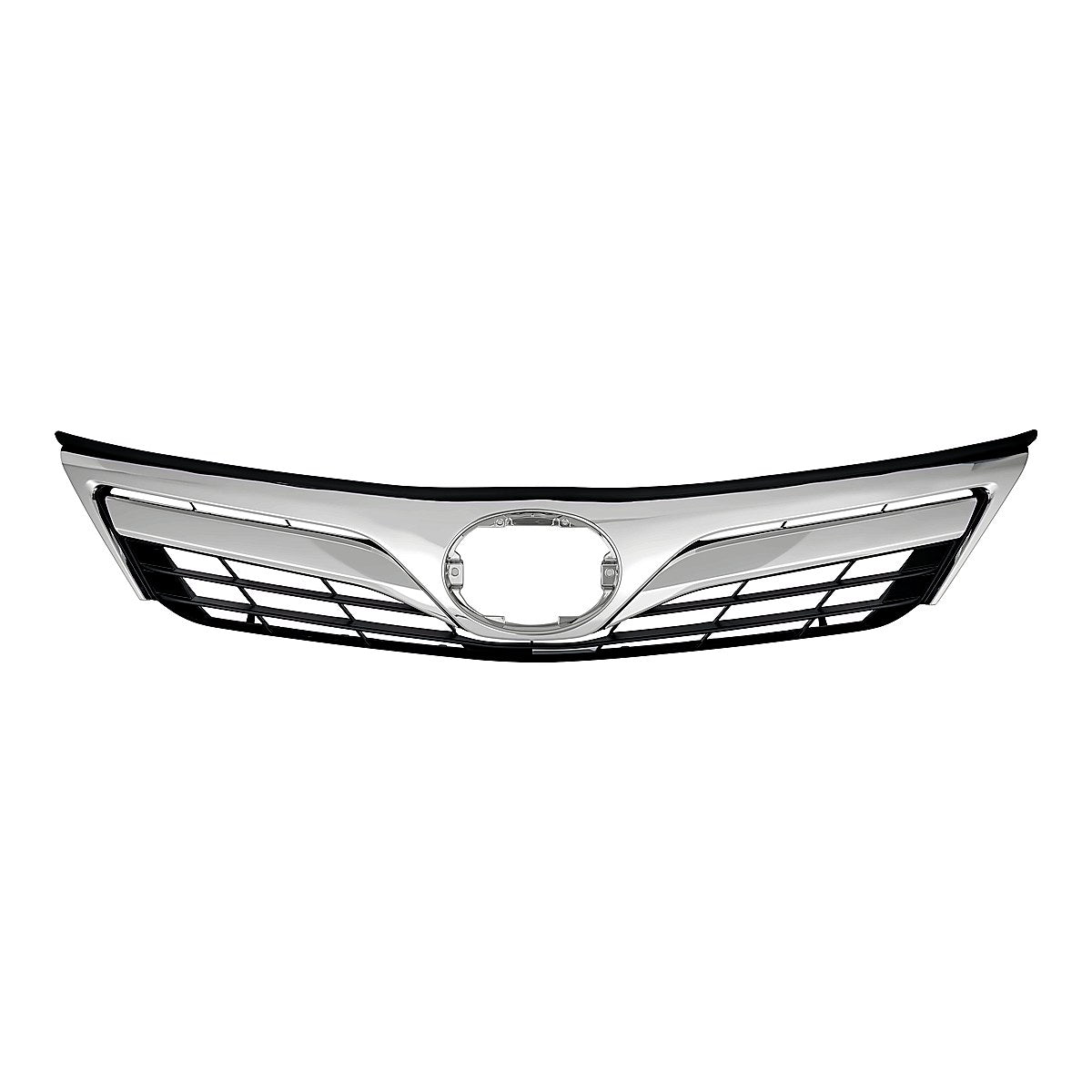 2012-2014 Toyota Camry Grille Chrome/Grey Le/Xle Models – Front View (TO1200343)