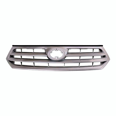 2011-2013 Toyota Highlander Grille Painted Silver – Front View (TO1200346)
