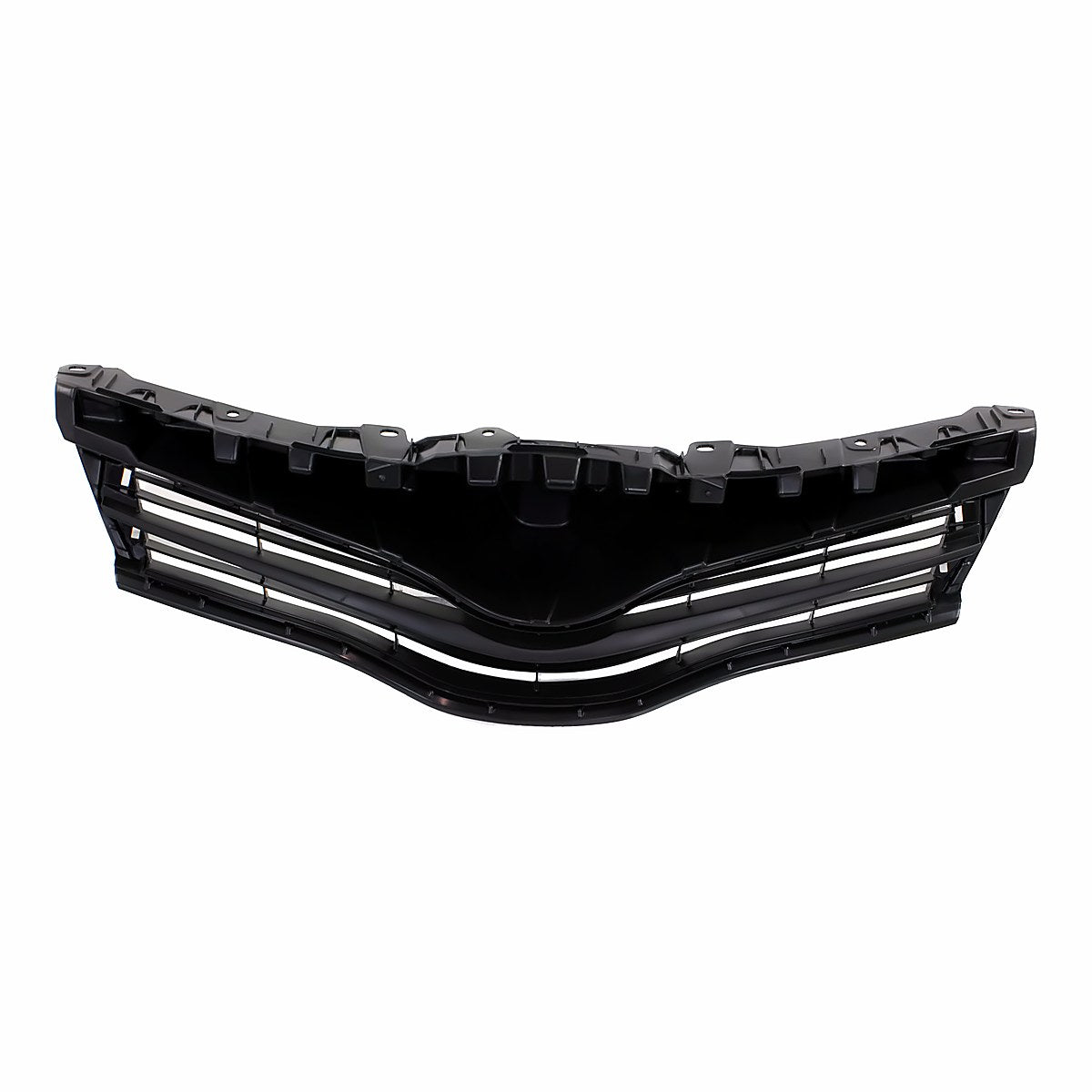 2012-2014 Toyota Yaris_Hatchback Grille Black L/Le Models – Front View (TO1200347)