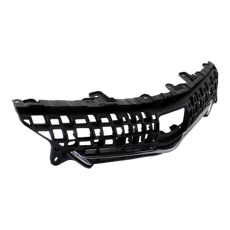 2012-2014 Toyota Prius_V Grille Matte-Dark Gray With Chrome Mldg – Side View (TO1200348)