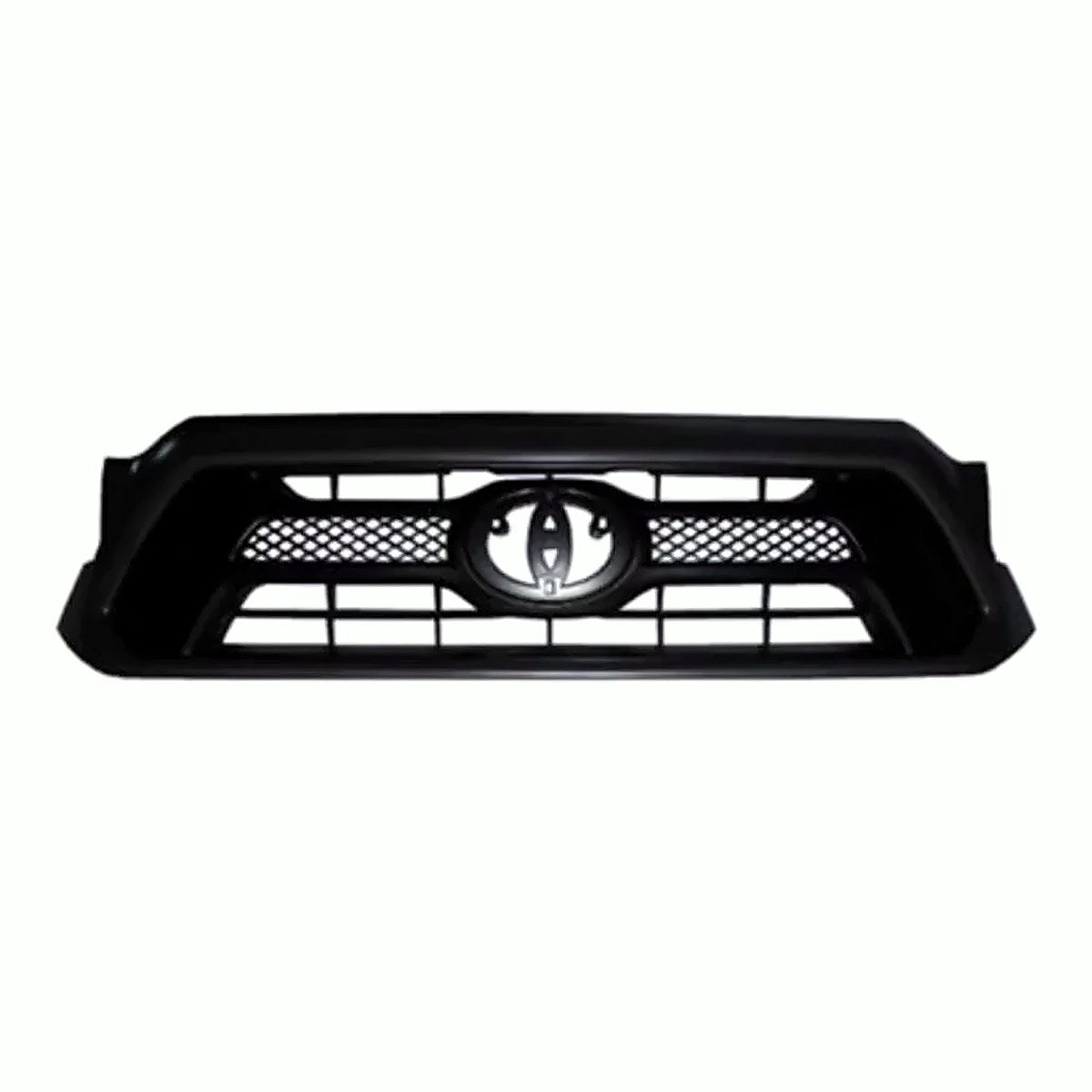 2012-2015 Toyota Tacoma Grille Matte-Dark Gray With Black Mldg – Front View (TO1200349)