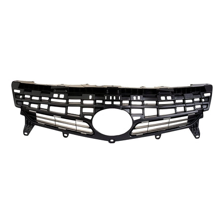 2012-2015 Toyota Prius Grille Matte-Dark Gray – Front View (TO1200350)