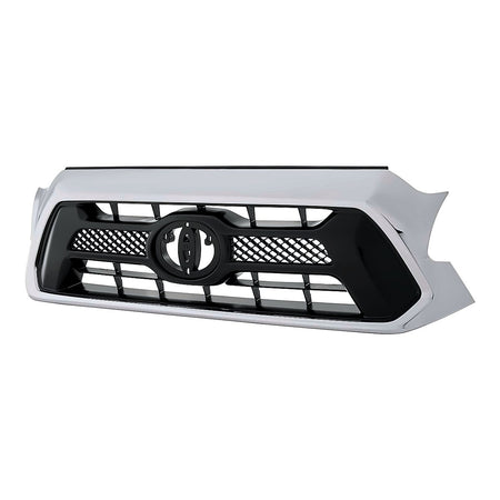 2012-2015 Toyota Tacoma Grille Matte-Dark Gray With Chrome Mldg Sr5 – Side View (TO1200351)