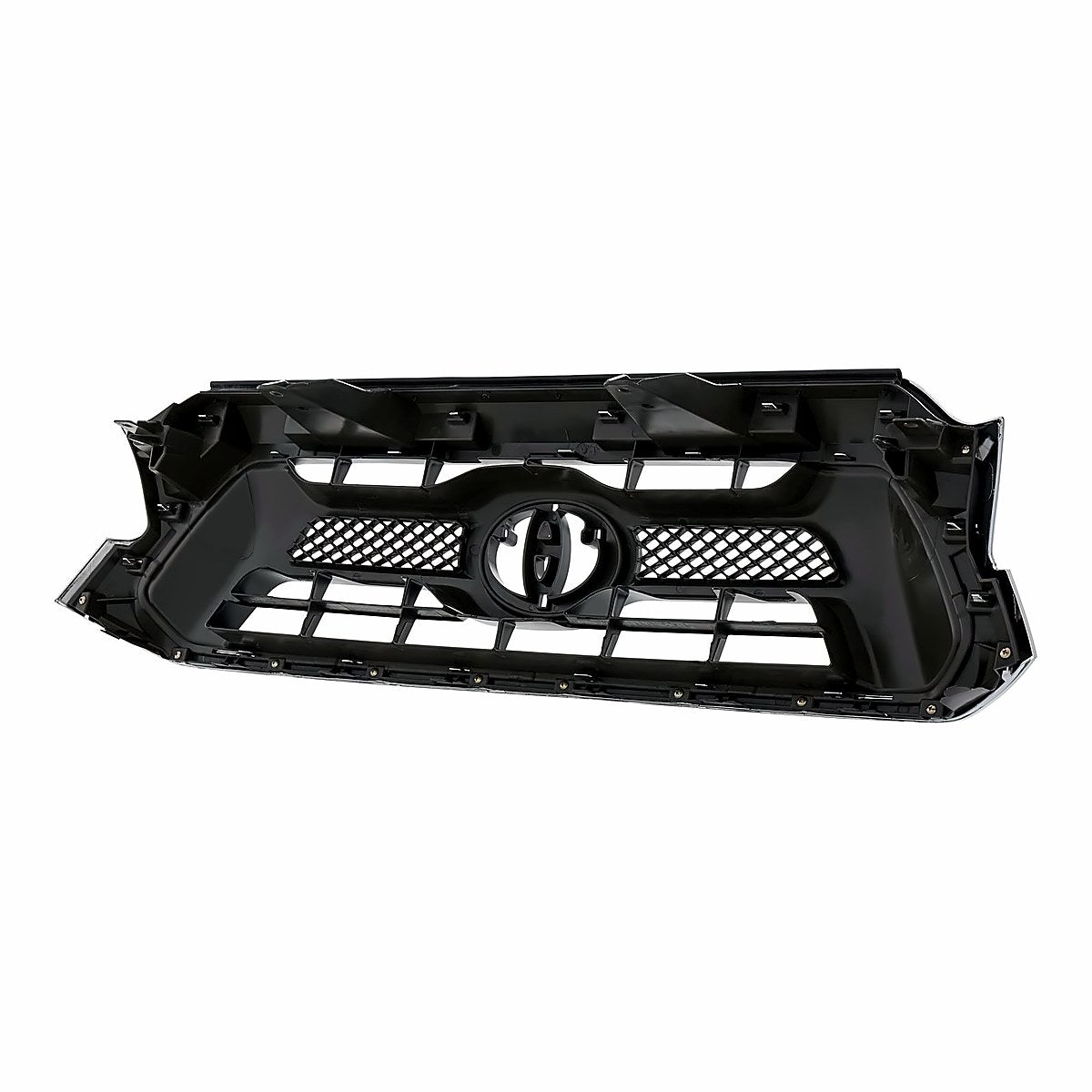 2012-2015 Toyota Tacoma Grille Matte-Dark Gray With Chrome Mldg Sr5 – Back View (TO1200351)
