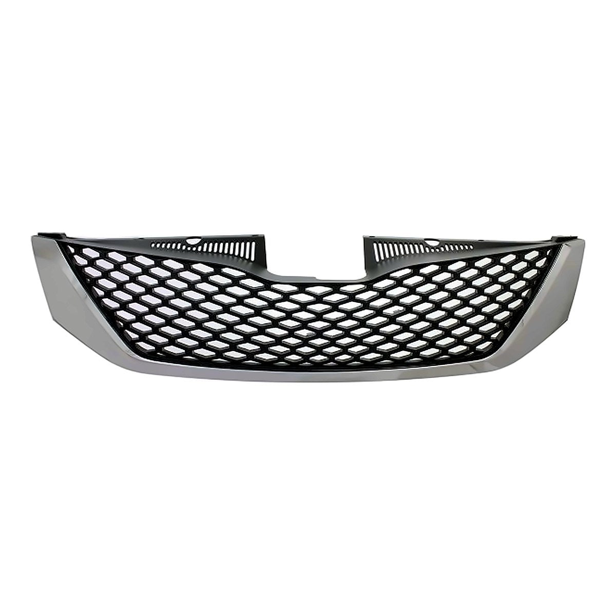 2011-2014 Toyota Sienna Grille Black Mesh With Chrome Mldg Without Cruise Control Se Model – Front View (TO1200356)