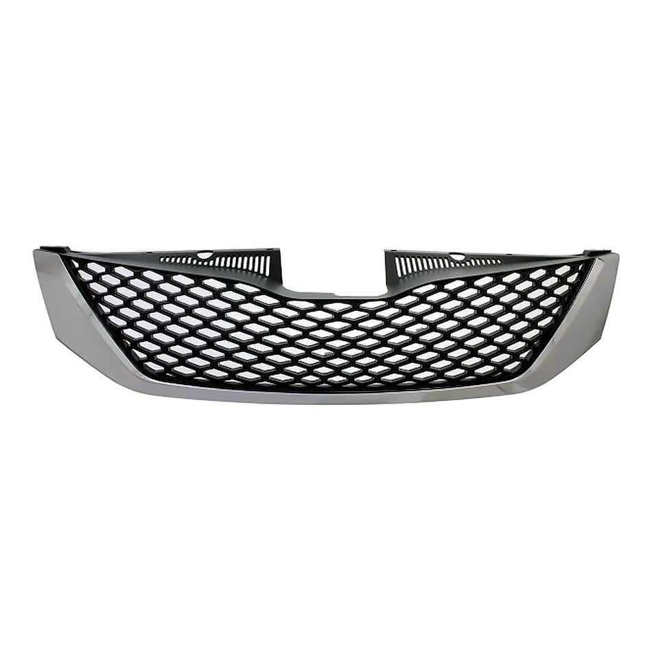 2011-2014 Toyota Sienna Grille Black Mesh With Chrome Mldg Without Cruise Control Se Model – Front View (TO1200356)