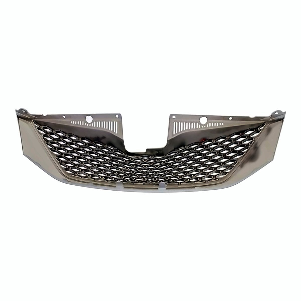 2011-2014 Toyota Sienna Grille Black Mesh With Chrome Mldg Without Cruise Control Se Model – Back View (TO1200356)
