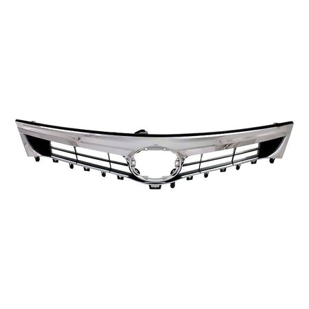 2013-2015 Toyota Avalon Grille Matte-Black With Chrome Mldg Without Pre-Collision Without Emblem – Front View (TO1200357)