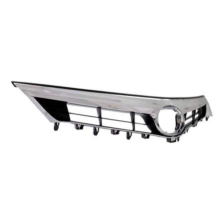 2013-2015 Toyota Avalon Grille Matte-Black With Chrome Mldg Without Pre-Collision Without Emblem – Side View (TO1200357)