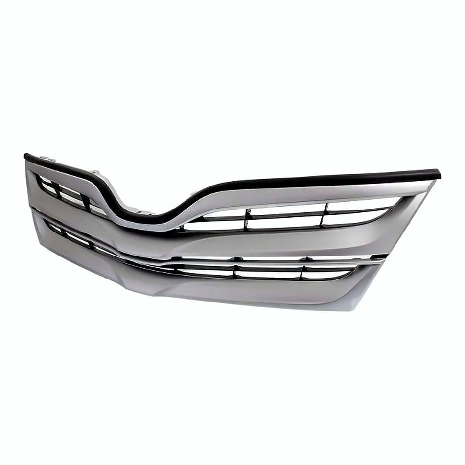 2013-2016 Toyota Venza Grille Painted Silver/Black – Side View (TO1200359)
