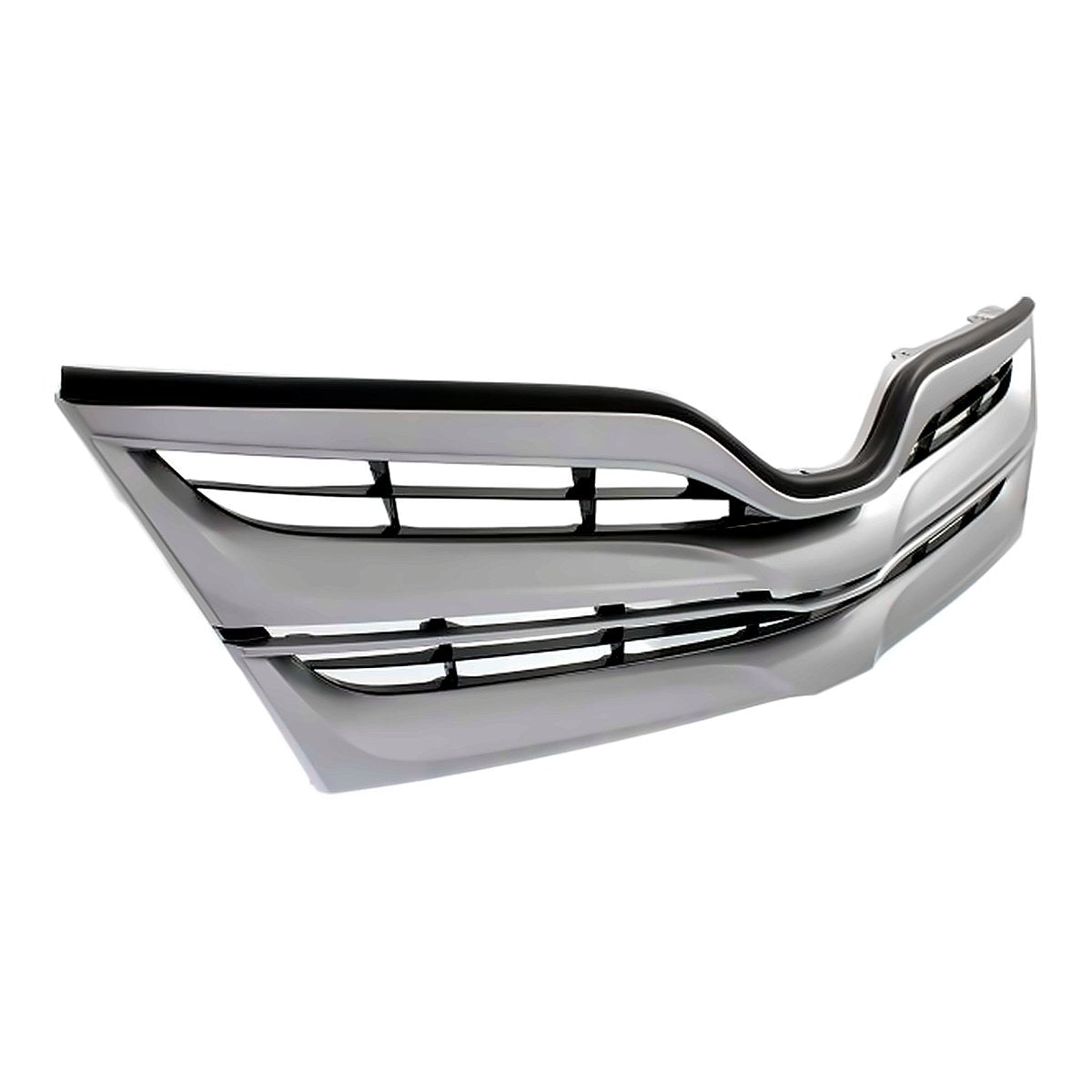 2013-2016 Toyota Venza Grille Painted Silver/Black – Side View (TO1200359)