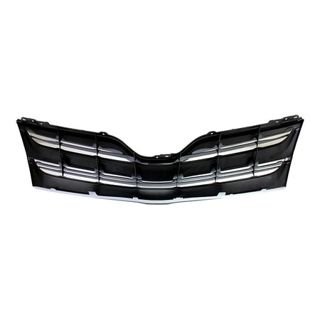 2013-2016 Toyota Venza Grille Painted Silver/Black – Back View (TO1200359)