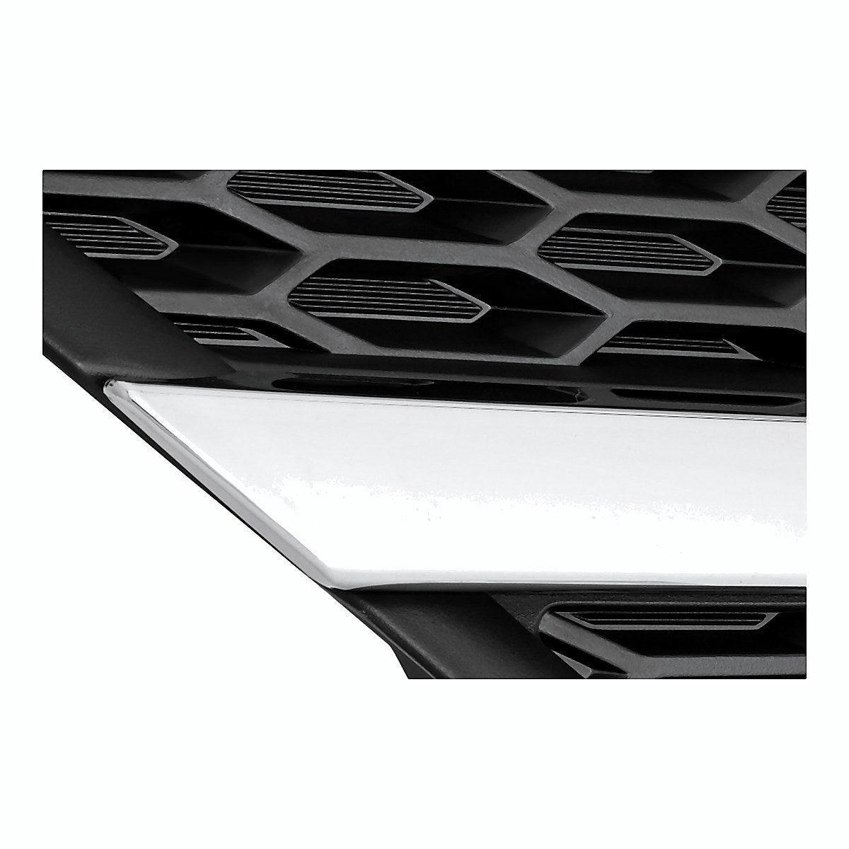 2013-2015 Toyota Rav4 Grille Passenger Side With Chrome Moulding – TO1200361-4