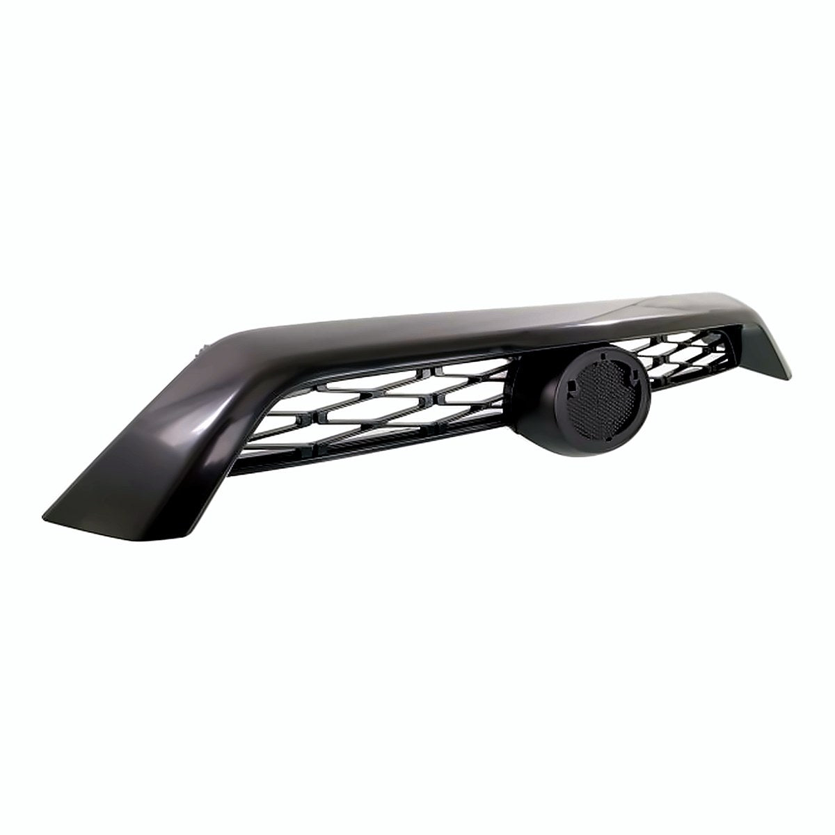 2014-2019 Toyota 4Runner Grille Matte-Black With Matte-Black Mldg – Side View (TO1200369)
