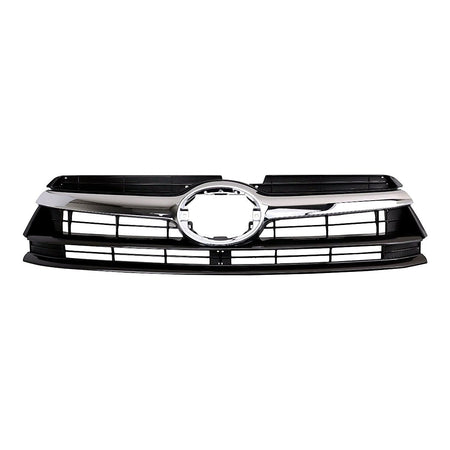 2014-2016 Toyota Highlander Grille Painted Dark Gray With Chrome Moulding – TO1200371