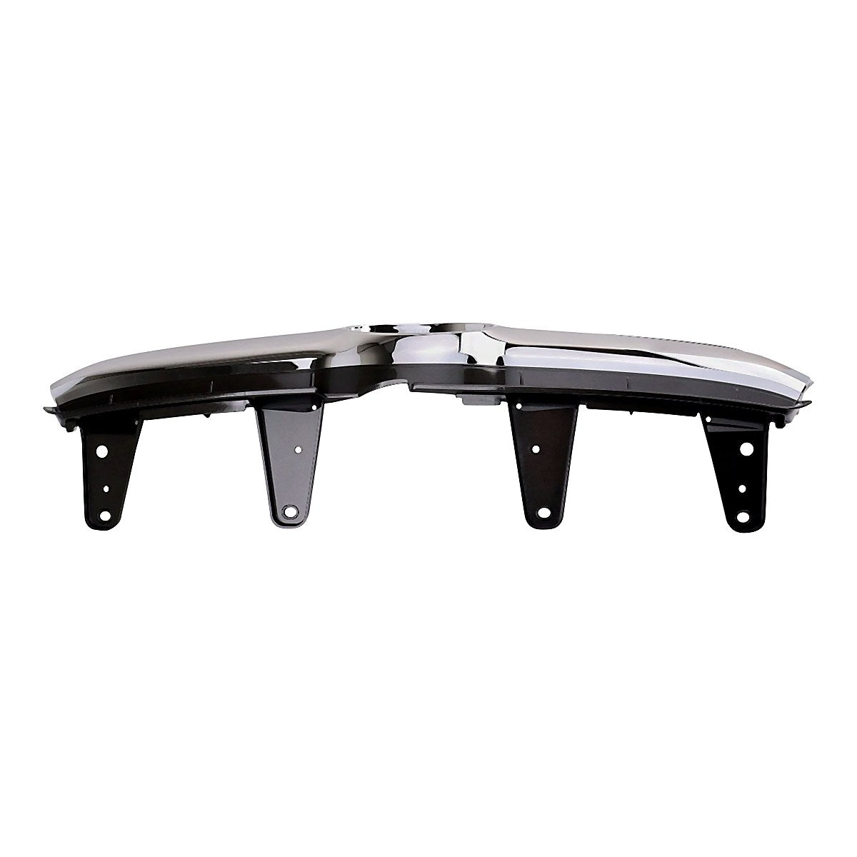 2014-2016 Toyota Highlander Grille Painted Dark Gray With Chrome Moulding – TO1200371-3