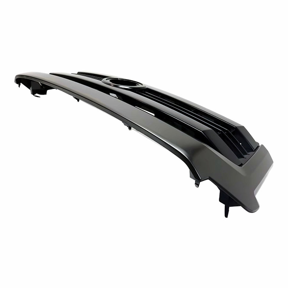 2014-2017 Toyota Tundra Grille Painted Black With Gray Moulding Sr Model – Side View (TO1200372)