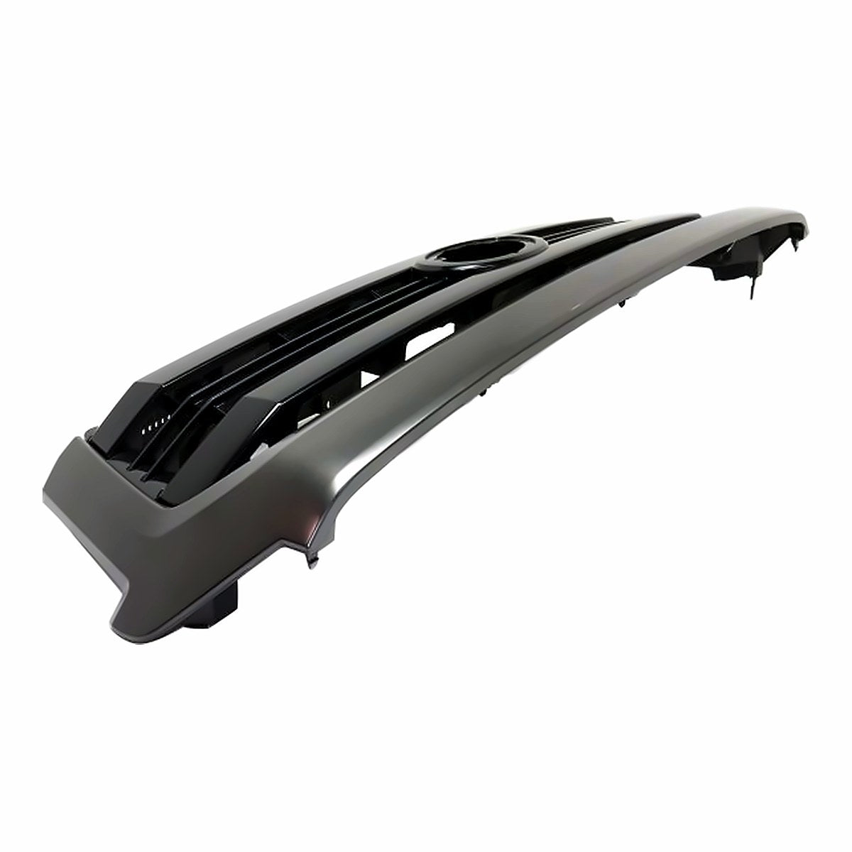 2014-2017 Toyota Tundra Grille Painted Black With Gray Moulding Sr Model – Side View (TO1200372)