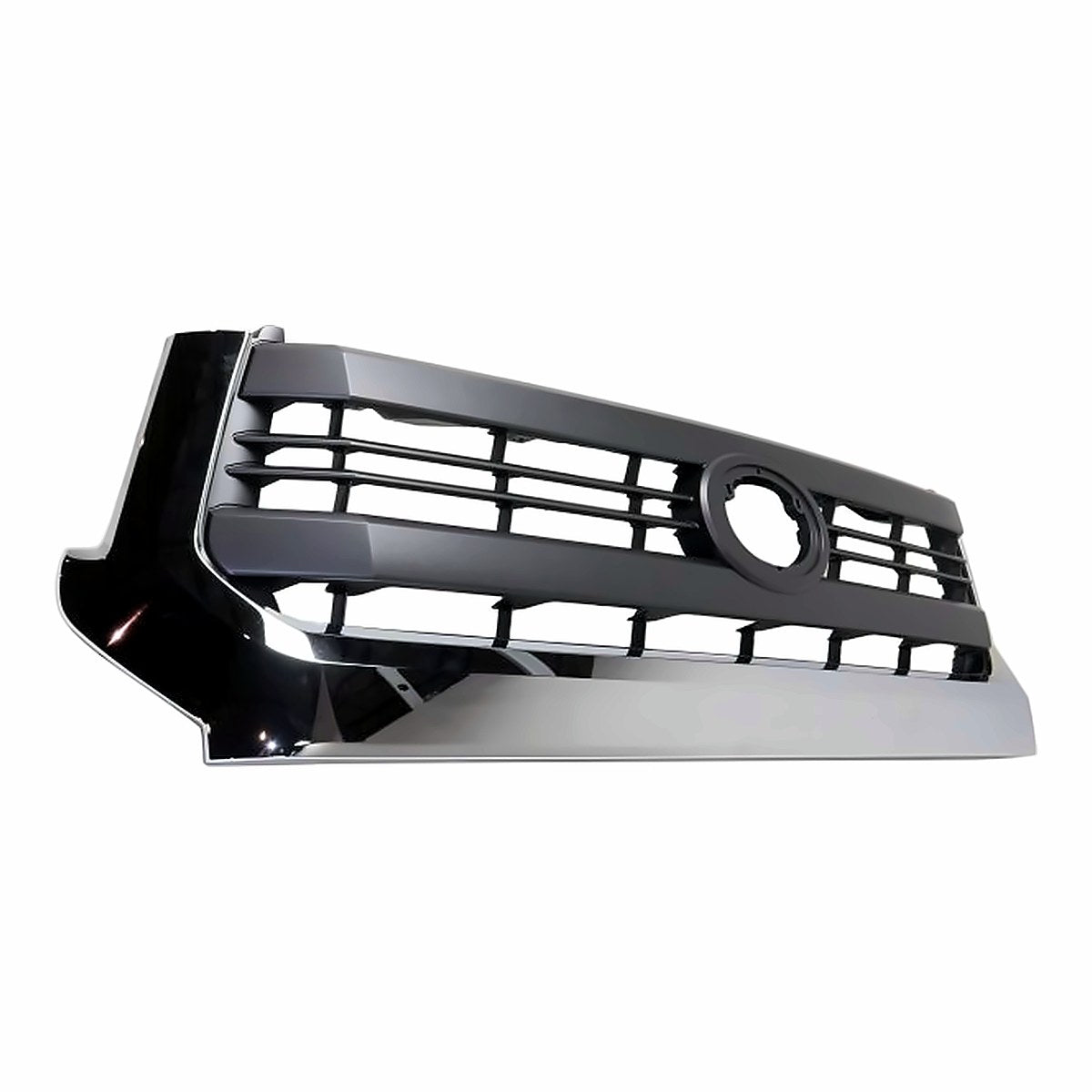2014-2017 Toyota Tundra Grille Painted Gray With Chrome Moulding Sr5 Model – Side View (TO1200373)