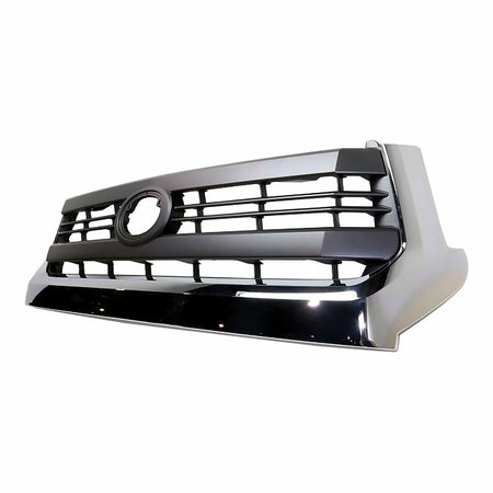 2014-2017 Toyota Tundra Grille Painted Gray With Chrome Moulding Sr5 Model – Side View (TO1200373)