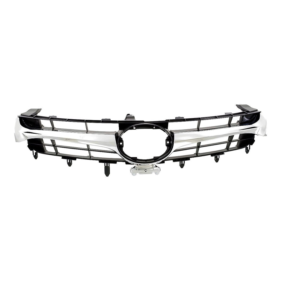 2015-2017 Toyota Camry Grille Le/Xle Chrome/Black Without Pre-Collision Same As To1200387 – Front View (TO1200377)