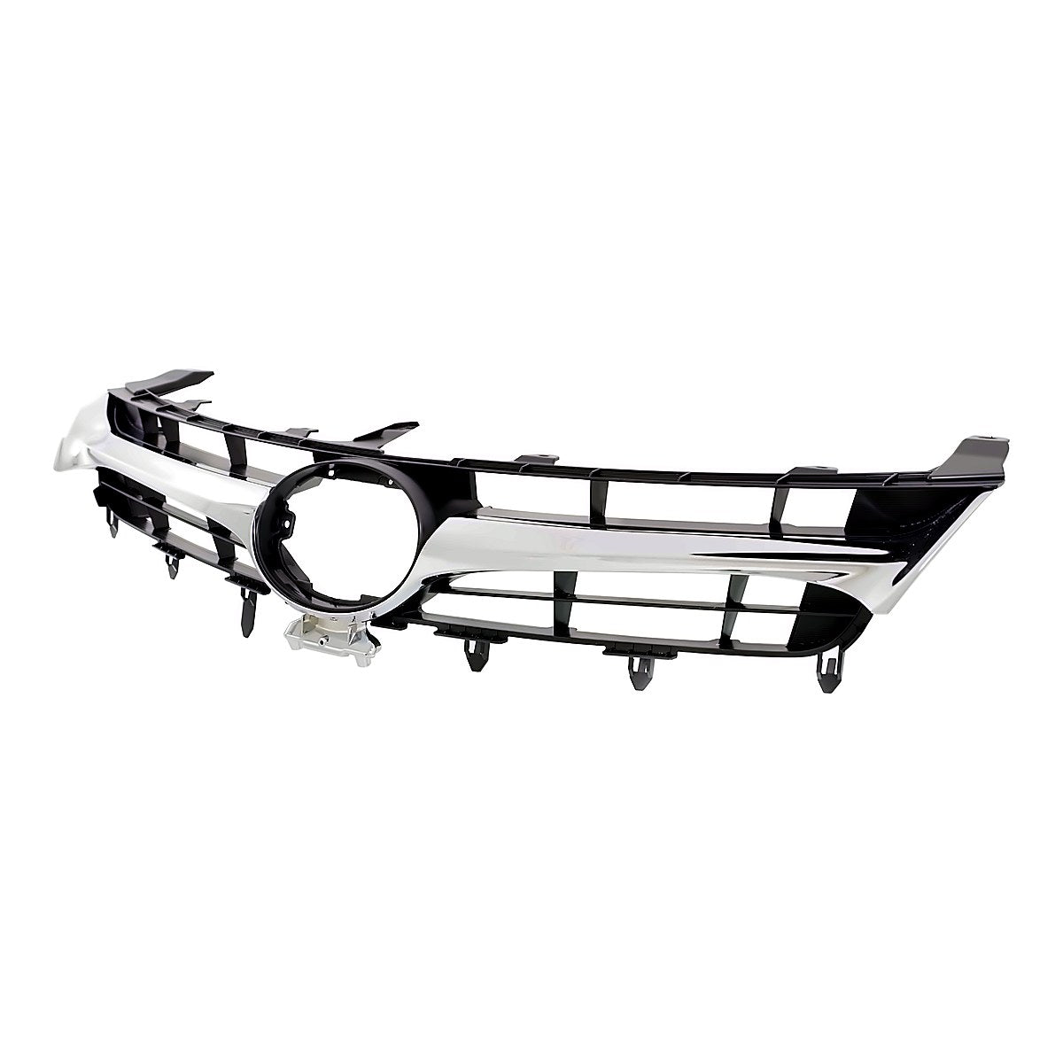 2015-2017 Toyota Camry Grille Le/Xle Chrome/Black Without Pre-Collision Same As To1200387 – Side View (TO1200377)