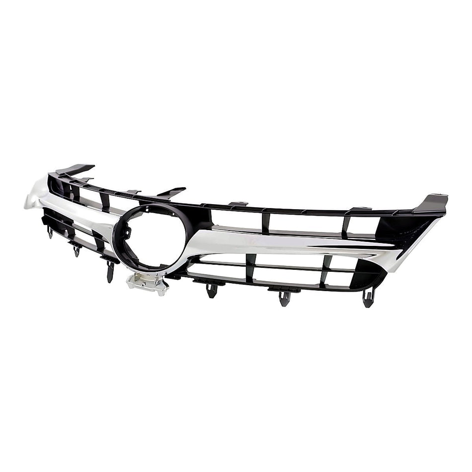 2015-2017 Toyota Camry Grille Le/Xle Chrome/Black Without Pre-Collision Same As To1200387 – Side View (TO1200377)