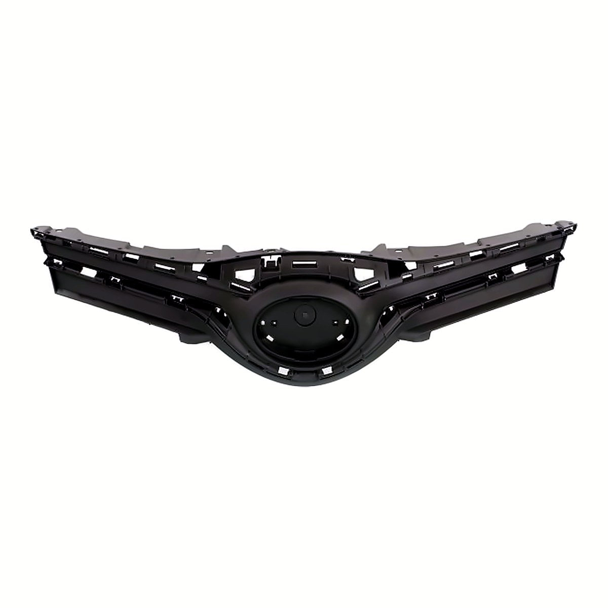 2015-2017 Toyota Yaris_Hatchback Grille Textured Black Frontance Built – Front View (TO1200379)