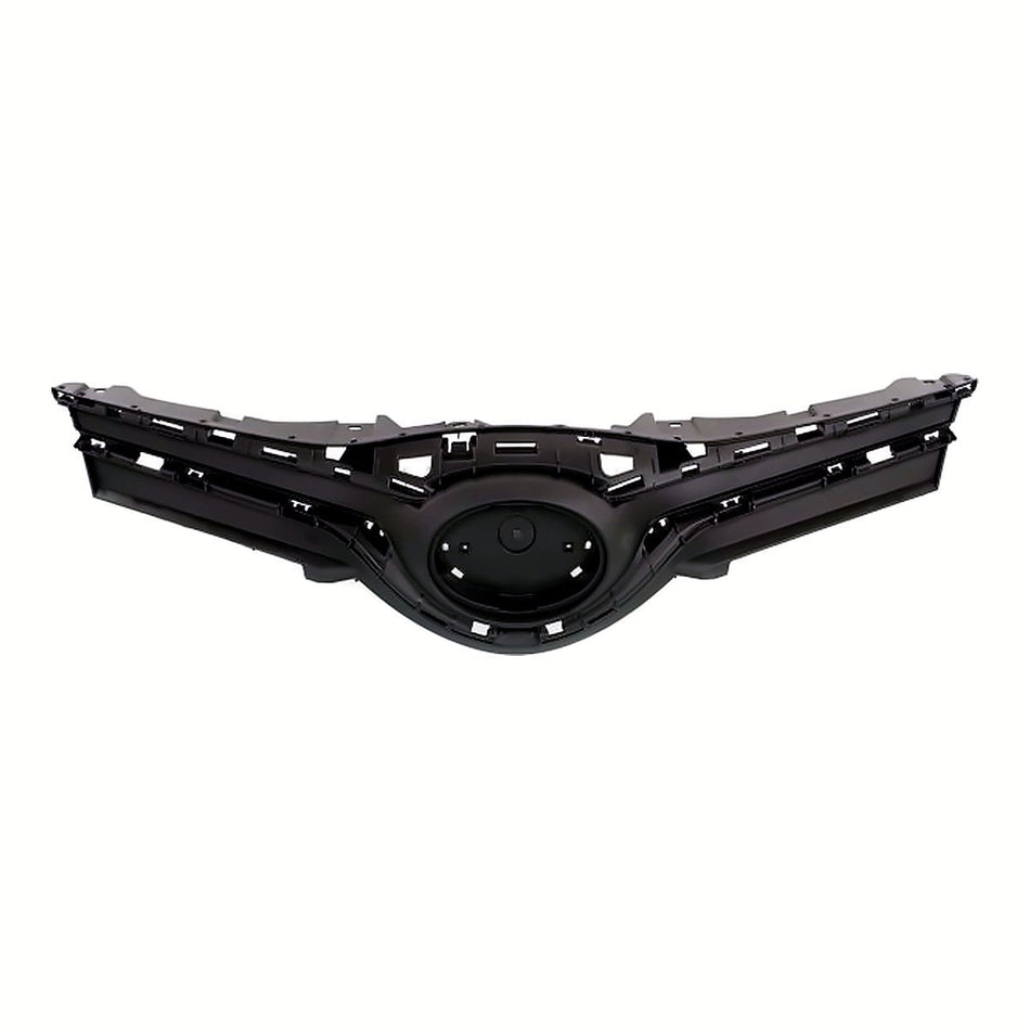 2015-2017 Toyota Yaris_Hatchback Grille Textured Black Frontance Built – Front View (TO1200379)