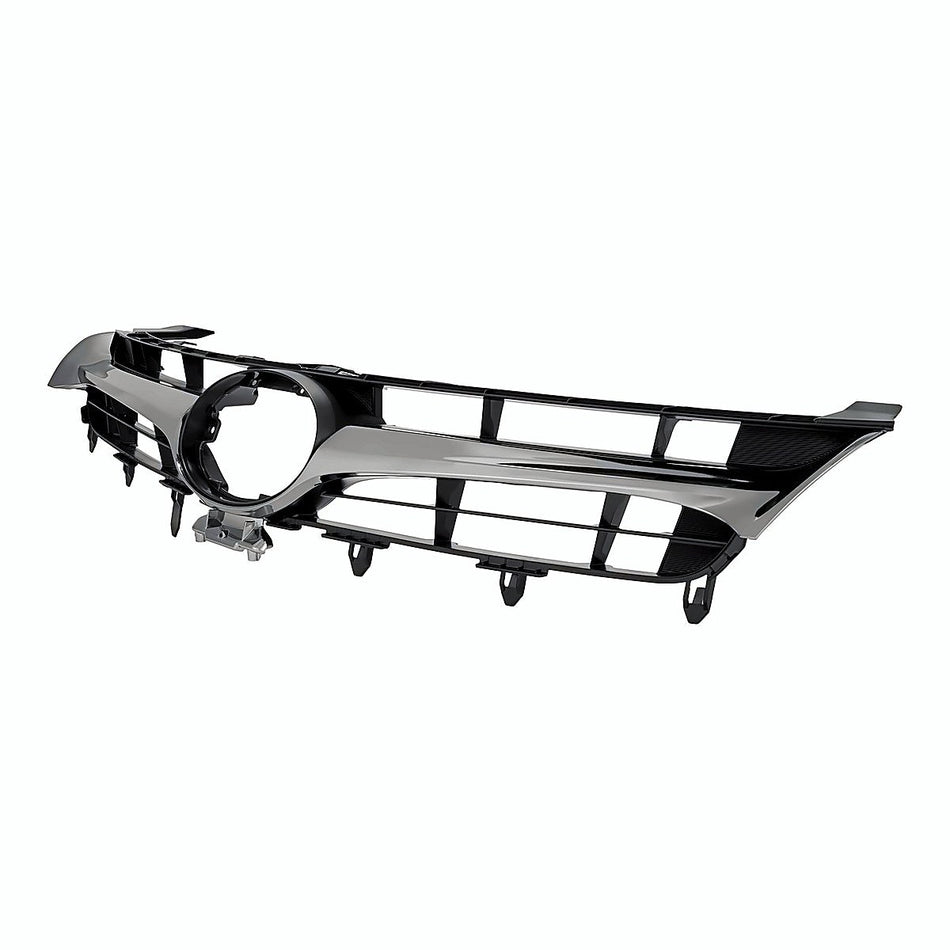 2015-2016 Toyota Camry_Hybrid Grille Black With Smoked Chrome Moulding Se – Side View (TO1200388)