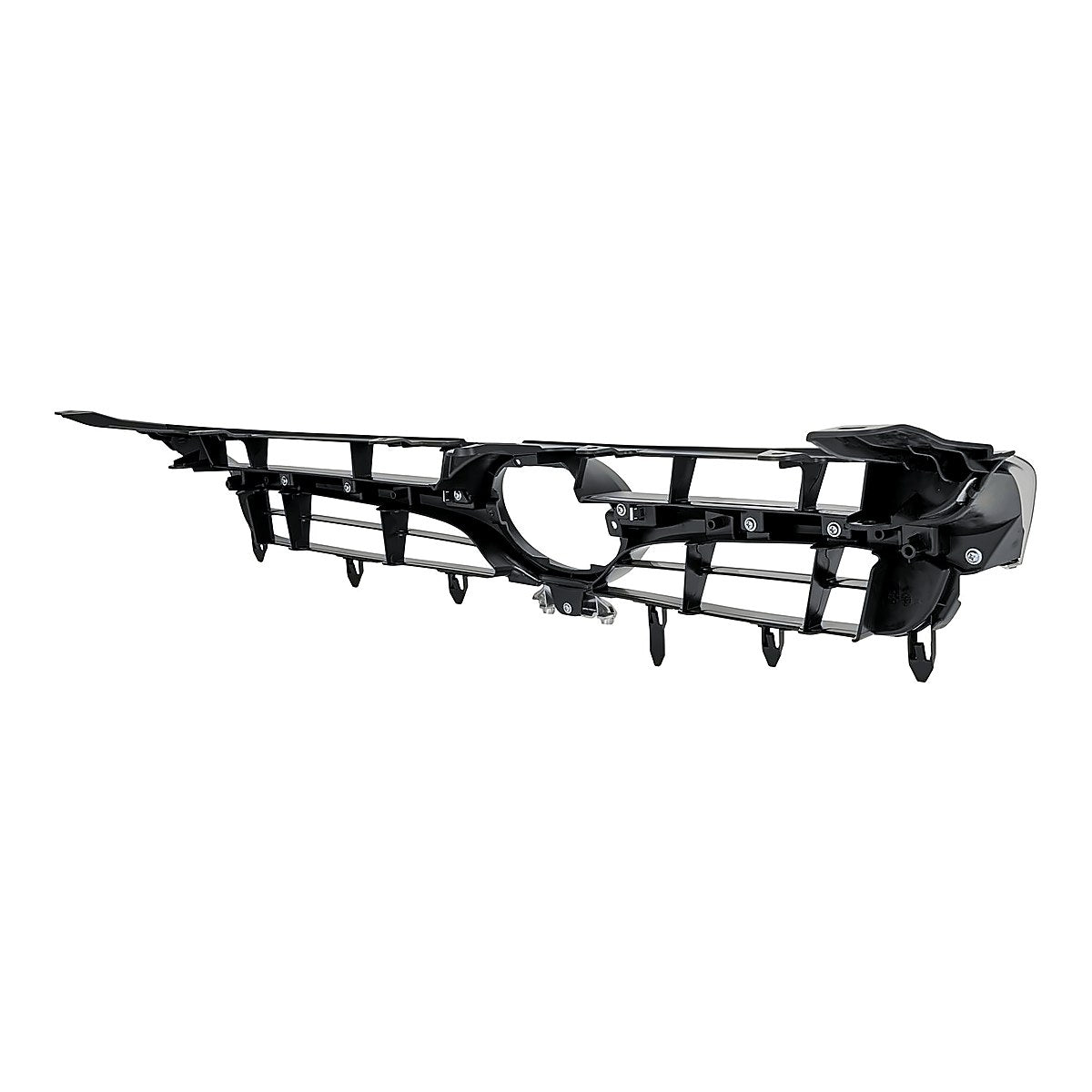 2015-2016 Toyota Camry_Hybrid Grille Black With Smoked Chrome Moulding Se – Back View (TO1200388)