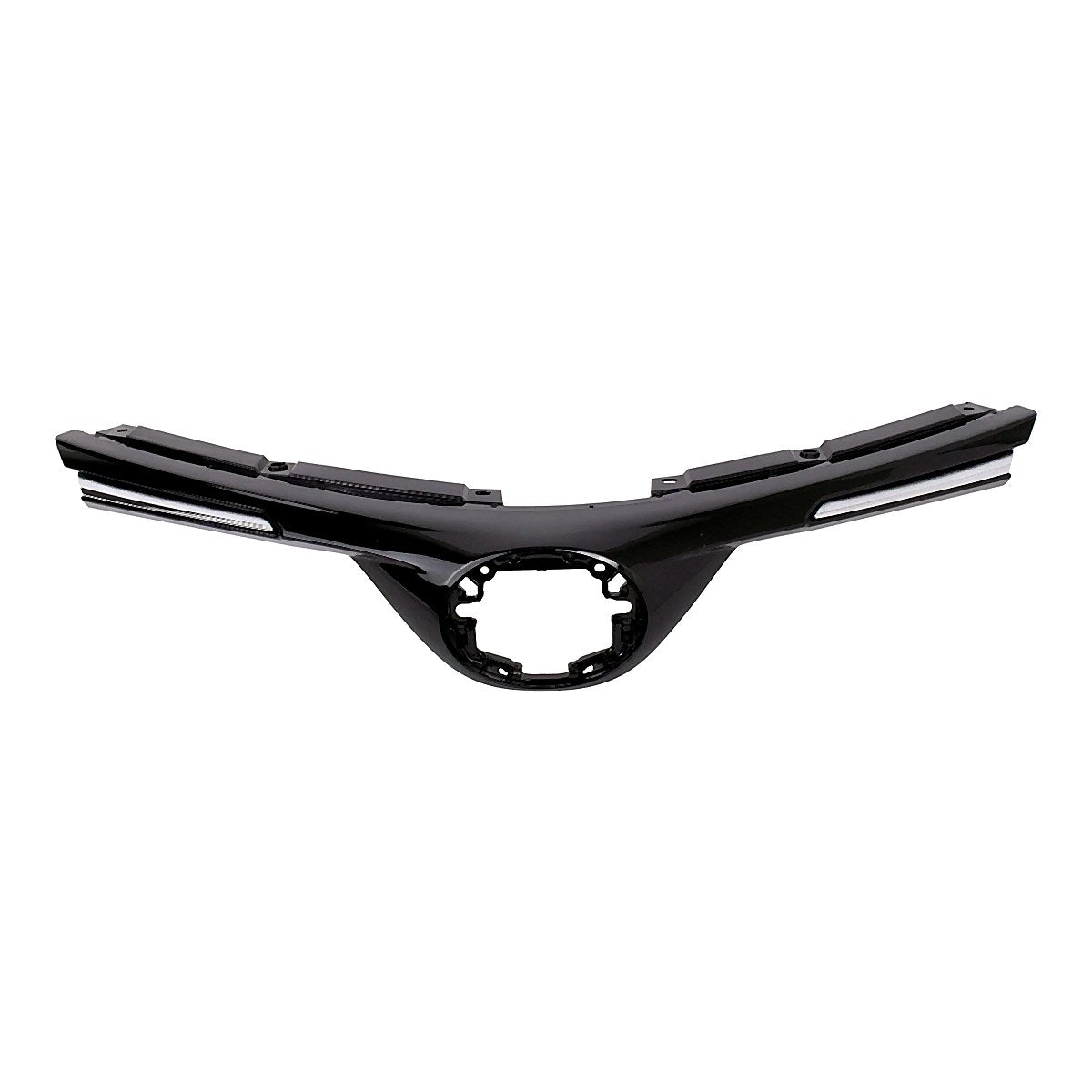 2016-2018 Toyota Rav4 Grille Upper Canada Built Exclude Se Model/For 2016 Japan Built Exclude Se Model Chrome/Gloss Black – TO1200406