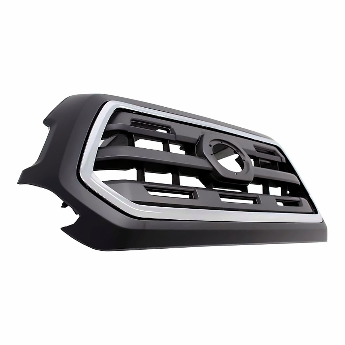 2016-2018 Toyota Tacoma Grille Black Frontame With Chrome Moulding/Ptd Black Sr5 Model – Side View (TO1200408)