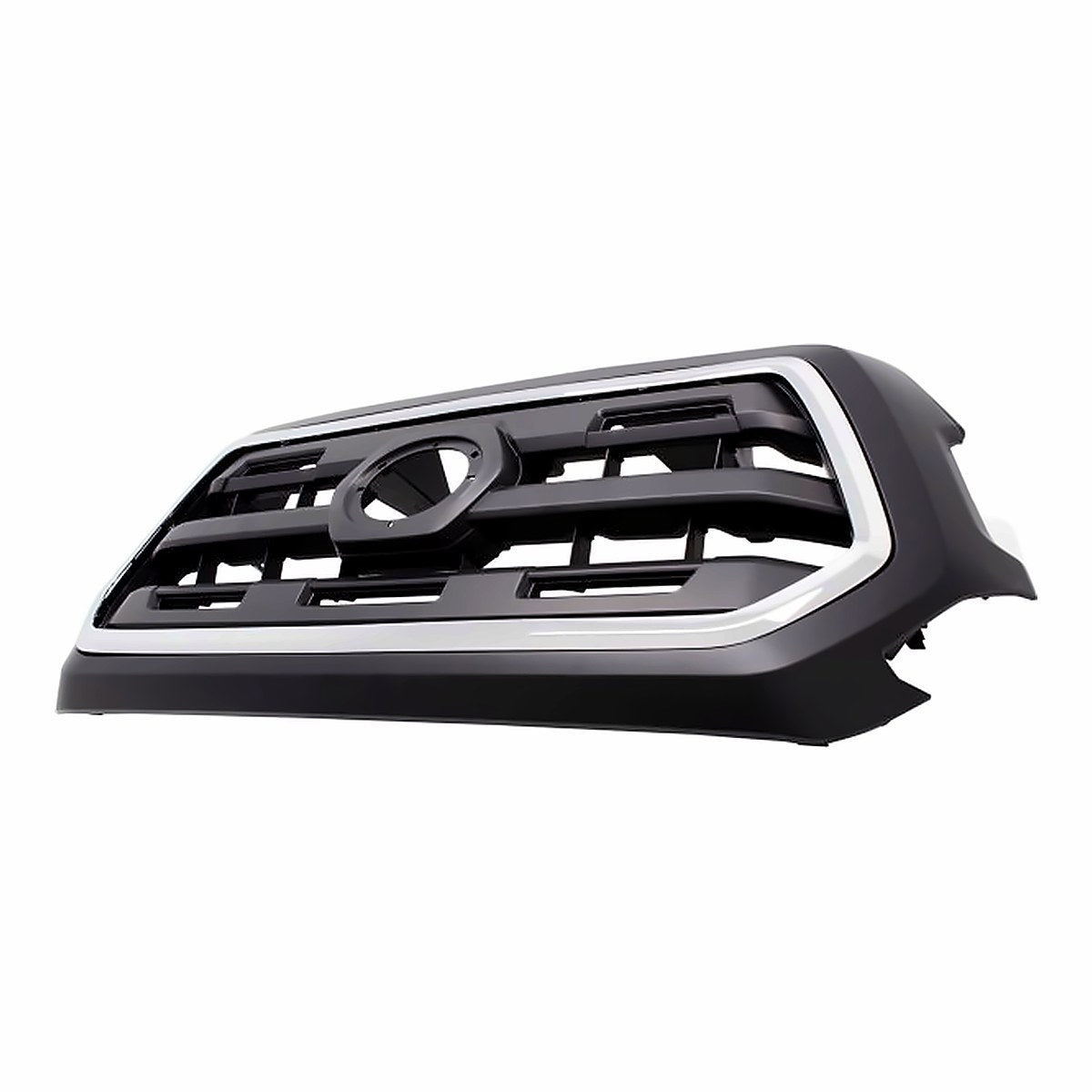2016-2018 Toyota Tacoma Grille Black Frontame With Chrome Moulding/Ptd Black Sr5 Model – Side View (TO1200408)