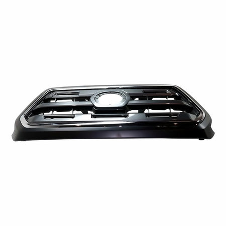 2016-2017 Toyota Tacoma Grille Silver With Chrome Moulding/Black Frontame Ltd Model – Side View (TO1200409)
