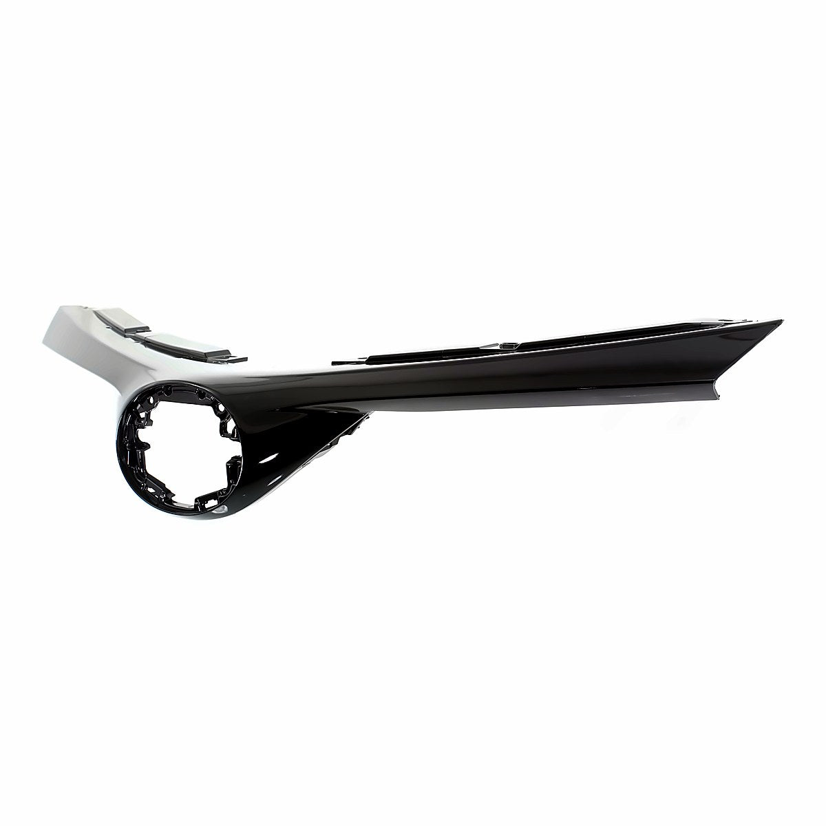 2016-2018 Toyota Rav4 Grille Upper Se Model Without Strip Black – Side View (TO1200411)