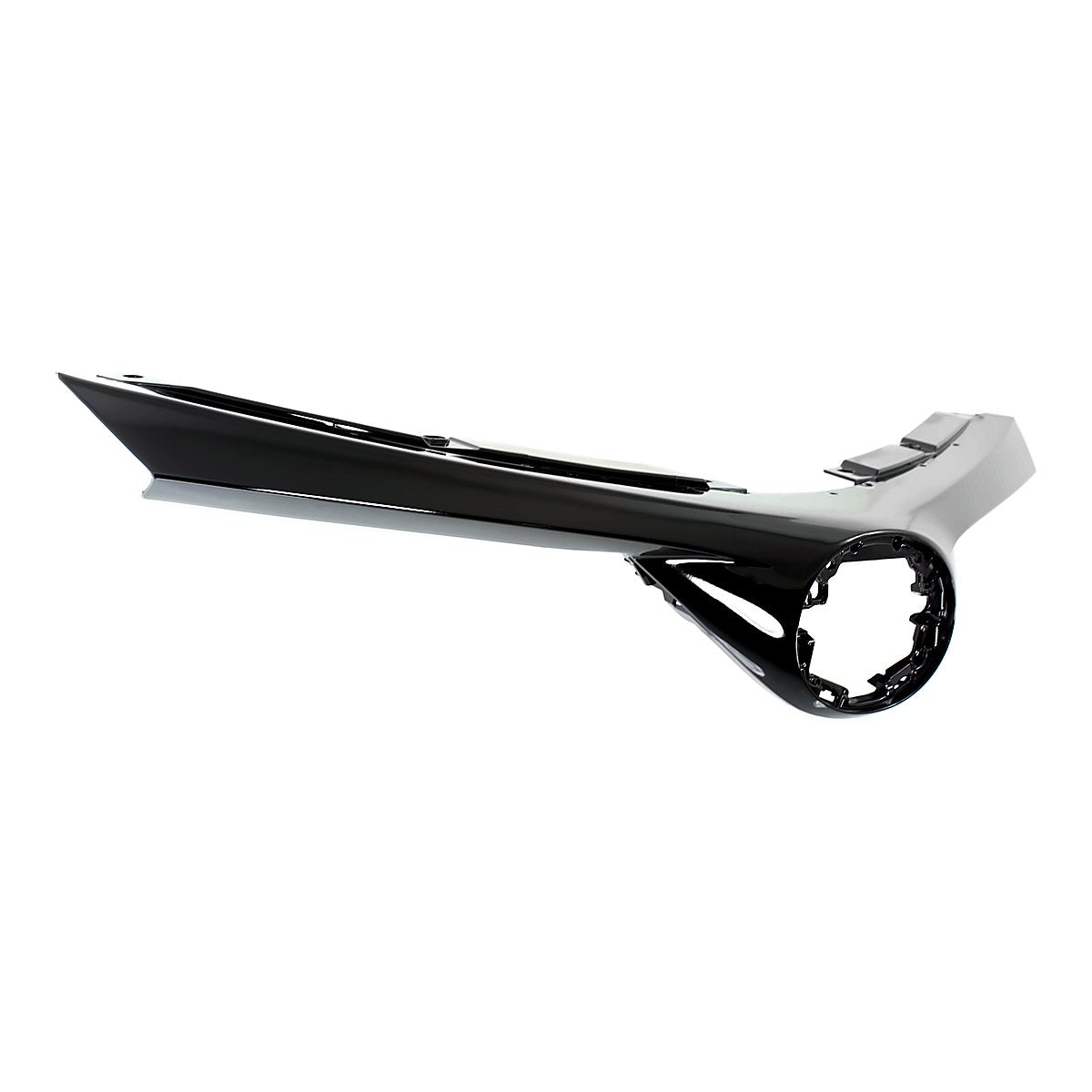 2016-2018 Toyota Rav4 Grille Upper Se Model Without Strip Black – Side View (TO1200411)