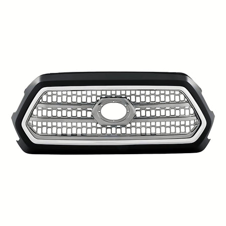 2016-2017 Toyota Tacoma Grille Black With Smoked Finish/Gray Grille Without Trd Pro – Front View (TO1200418)