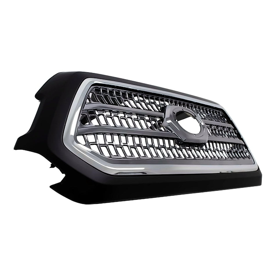 2016-2017 Toyota Tacoma Grille Black With Smoked Finish/Gray Grille Without Trd Pro – Side View (TO1200418)
