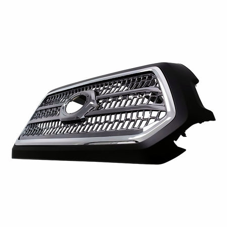 2016-2017 Toyota Tacoma Grille Black With Smoked Finish/Gray Grille Without Trd Pro – Side View (TO1200418)