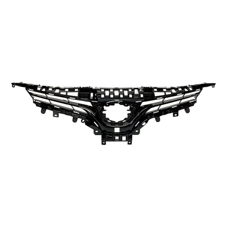 2018-2020 Toyota Camry Grille Glossy Black With Surearound View Xle – Front View (TO1200421)