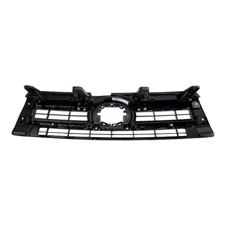 2017-2019 Toyota Highlander Grille Matte Black/Gray With Ptd Silver Bars – Back View (TO1200425)