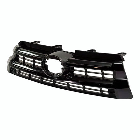 2017-2019 Toyota Highlander Grille Matte-Black With Ptd Black Bar Se-Model – Side View (TO1200426)