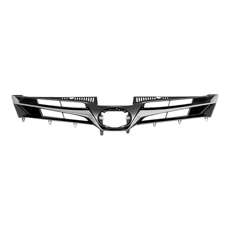 2018-2020 Toyota Sienna Grille Upper Ptd Silver With Chrome Moulding Xle/Ltd Model – Front View (TO1200430)