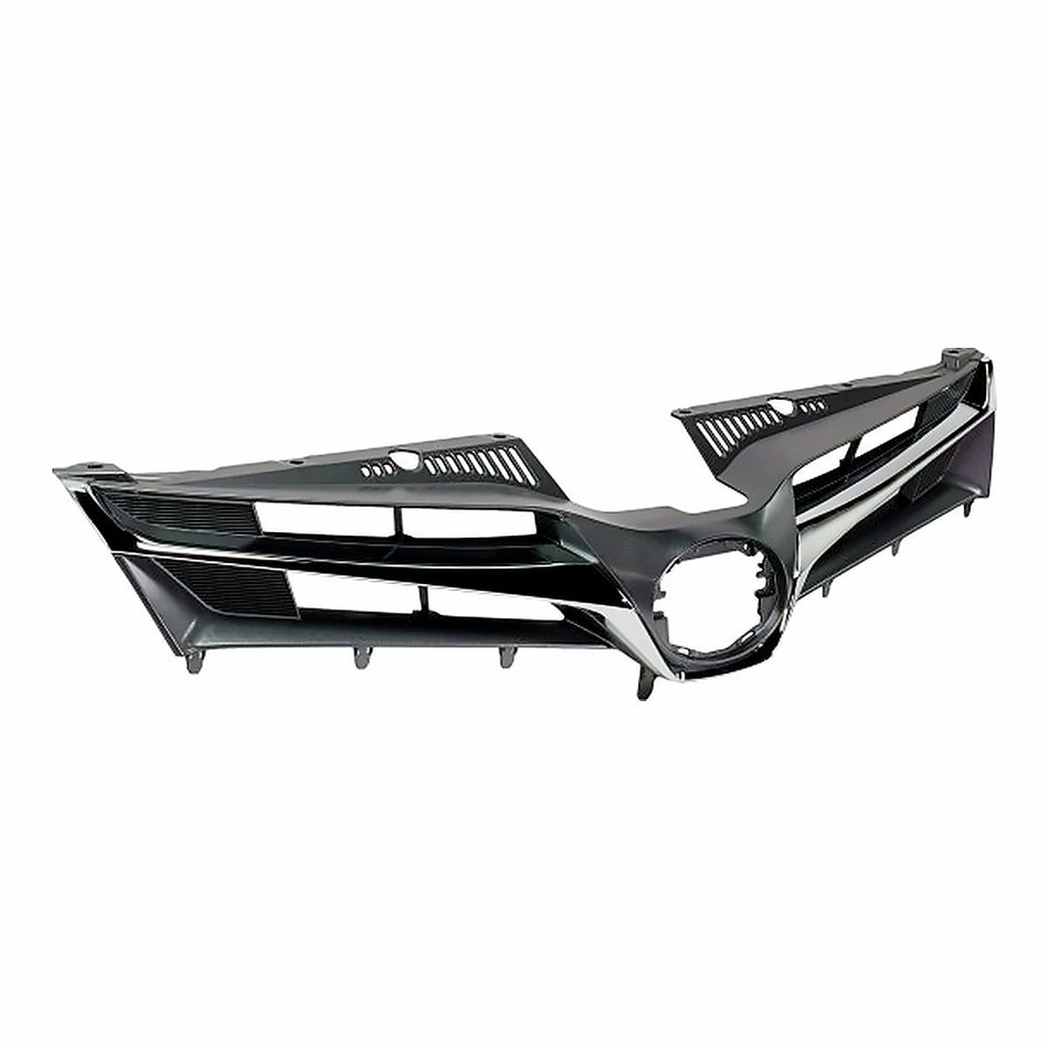 2018-2020 Toyota Sienna Grille Upper Ptd Silver With Chrome Moulding Xle/Ltd Model – Side View (TO1200430)