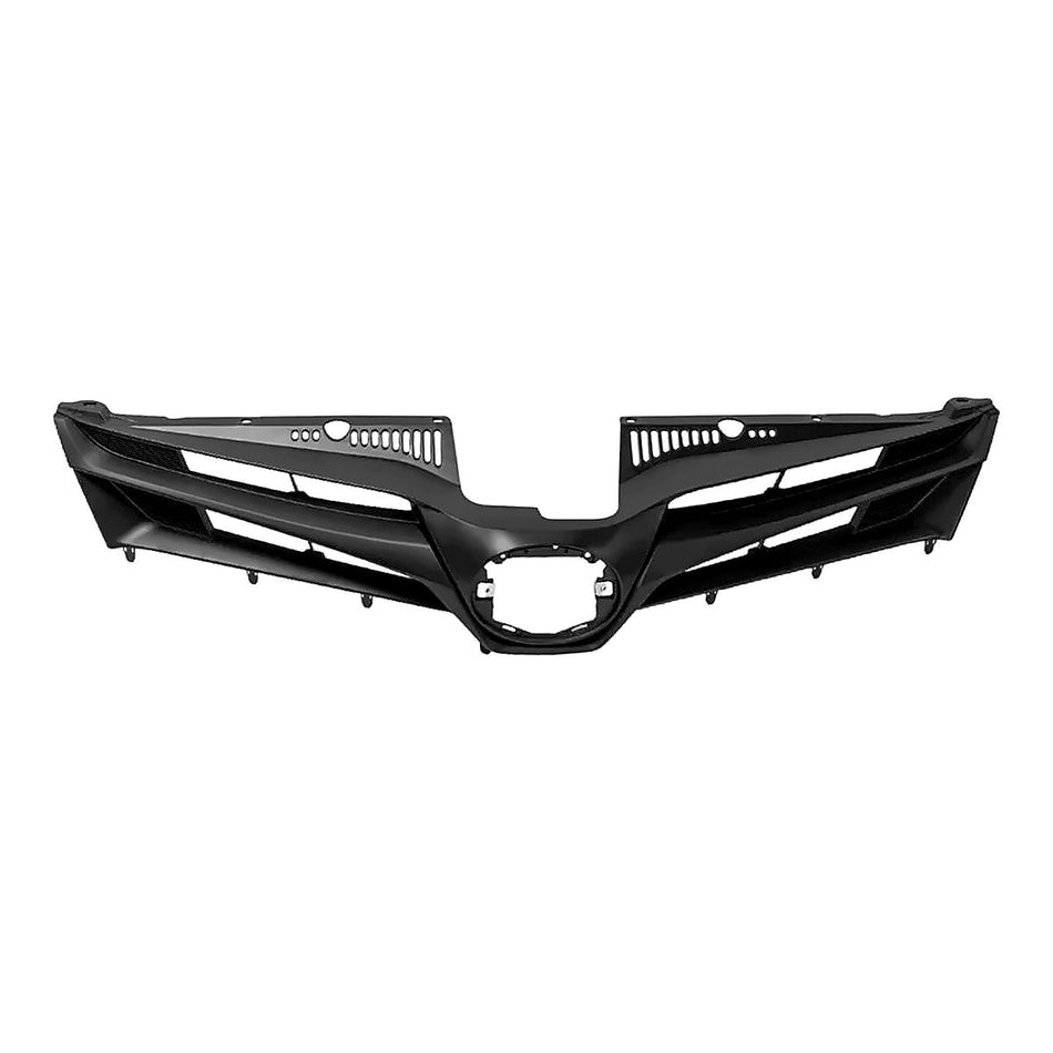 2018-2020 Toyota Sienna Grille Matte Black With Black Moulding Le Model – Front View (TO1200432)
