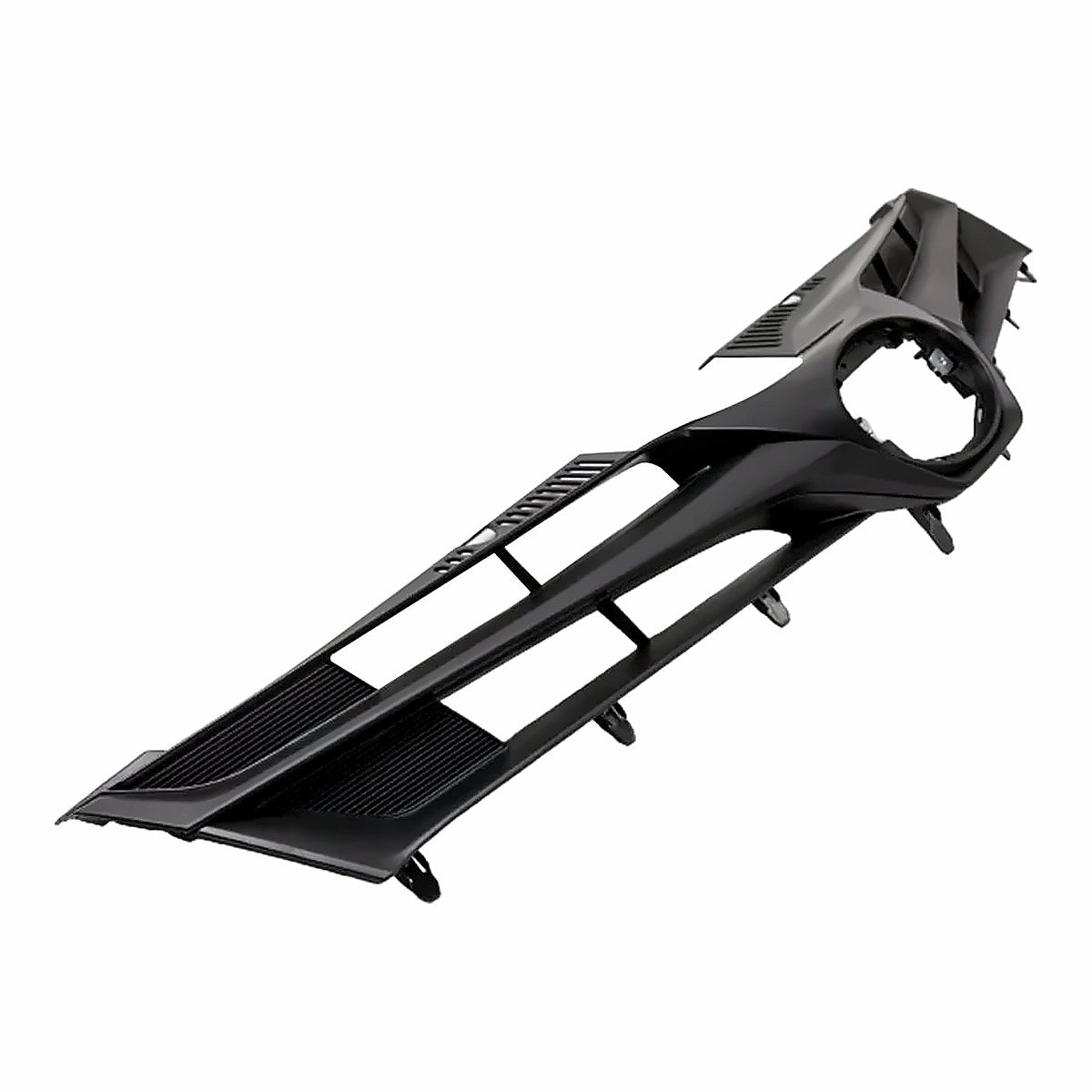 2018-2020 Toyota Sienna Grille Matte Black With Black Moulding Le Model – Side View (TO1200432)