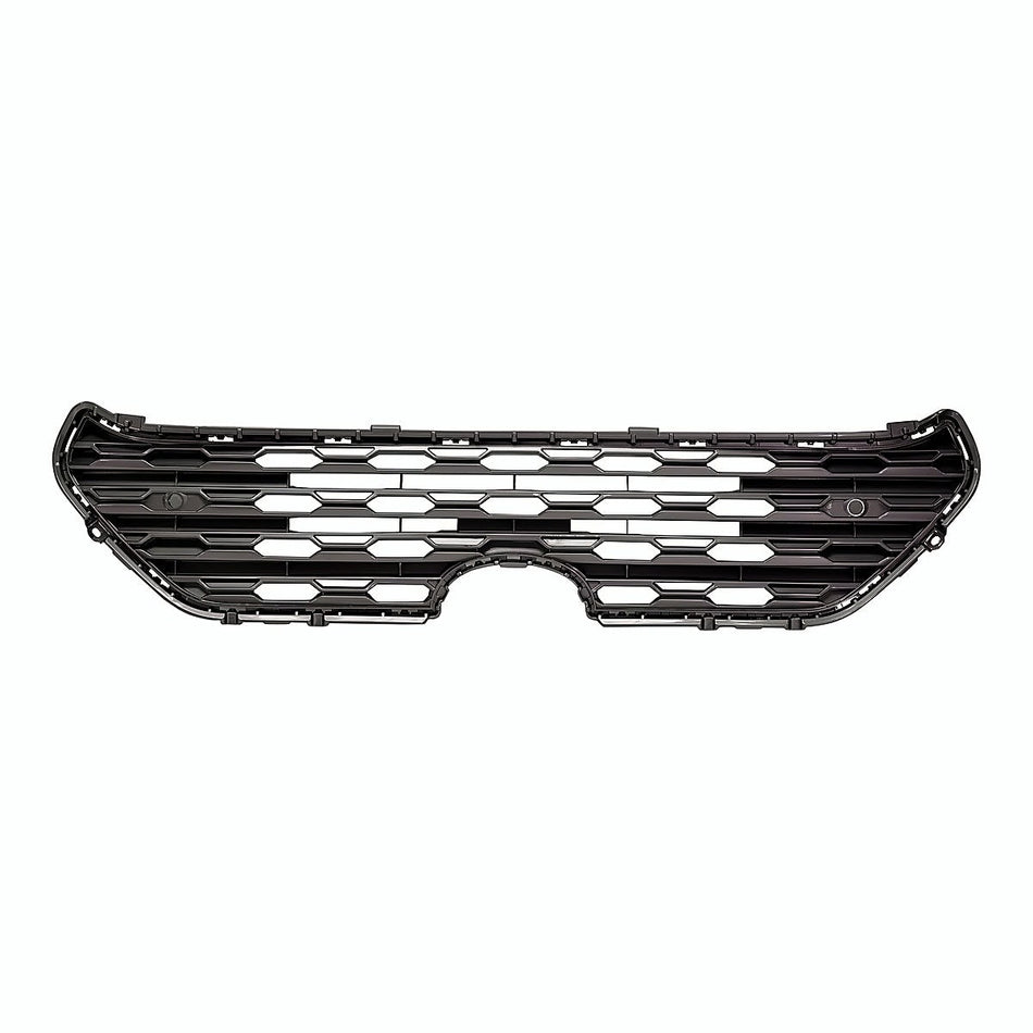 2019-2025 Toyota Rav4 Grille Front Gloss Gray Hexagon Pattern With Sensor Without Camera For Ltd Model – Front View (TO1200440)